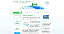 Desktop Screenshot of greendrivingusa.com